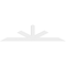 Ekena Millwork Saratoga Architectural Grade PVC Gable Bracket, 108"W x 27"H x 2"D x 6"F, 6/12 Pitch GBP108X27X0206SAR00 - alternate 5